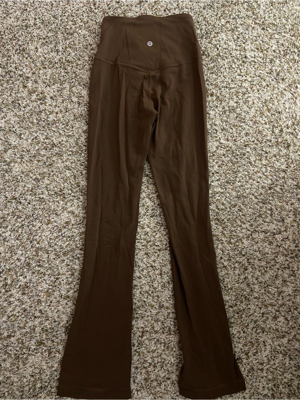 lululemon athletica Brown Boot-Cut Flare Leggings